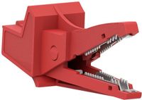 Electro PJP 5004/LM-IEC-CD1-R Krokodillenklem Rood Klembereik (max.): 13 mm Lengte: 91 mm 1 stuk(s)