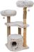 EBI Krabpaal Marseille Long Hair Pluche Beige 49 x 49 x 122 cm - Kat
