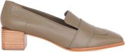 Mangará Loafers en cuir - Louro Vert Femme Taille 37