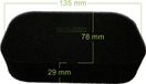 Honda Filtre à air pour Honda EB2200 EB2500 EM2200 / 17211-ZB2-000 SA12248 Générateur
