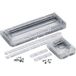 Fibox B12 10621-45 3730621 Plaque avant plastique Gris 1 pièce(s)