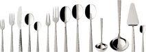 Villeroy & Boch Blacksmith Bestekset 70-delig Zilverkleurig Chroomstaal 18/0 Vaatwasser veilig 12 personen
