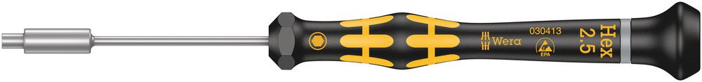 Wera 1569 ESD Dopschroevendraaier, 2.5 x 60 mm