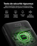Belkin Batterie externe, 20000 mAh, USB-A et USB-C, 15W, Bleu