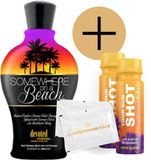 Devoted Creations Somewhere on a Beach Tanning Lotion with Bronzer, 360ml