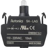 TRU COMPONENTS SA-LAG LED-element Groen 110 V, 240 V