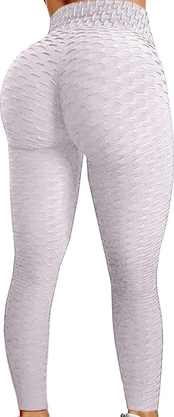 Miresa - Sexy Sportleggings - Fitness & Yoga - Wit - Maat S