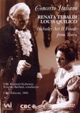 Tebaldi/Quilico/Cbc Festi - Concerto Italiana DVD