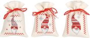 Vervaco Kruidenzakje Kit - Kerstkabouters Set van 3