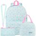 Omgoods - Lot de 4 sacs à dos en velours côtelé pour filles