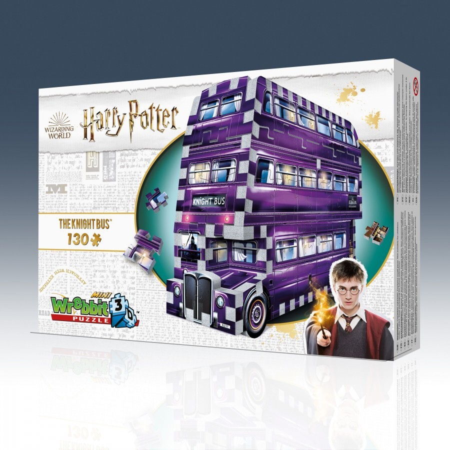 wrebbit 3D Puzzel - Harry Potter Knight Bus (130 stukjes)