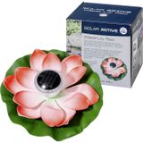 FIAP 3206-4 SOLAR ACTIVE WaterLily Red – Lampe décorative à énergie solaire – Rouge