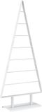 vidaXL Metalen kerstboom KUOPIO 150 cm Staal Wit