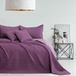 RESTILO Sprei paars sering 170x210 bedsprei tweezijdig ultrasonic quilten polyester Softa