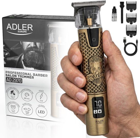 Adler AD 2970 Baardtrimmer - Zwart