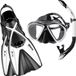 Mares X-One Marea snorkelset Wit