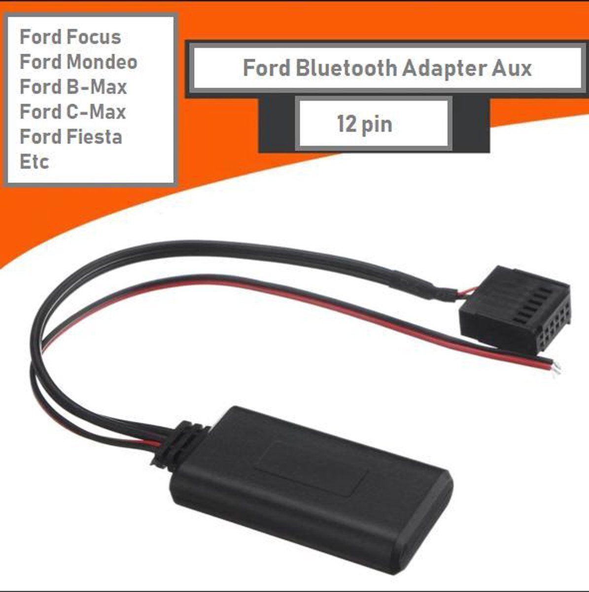No Name Ford Focus Bluetooth Audio Streaming Adapter Aux Module Wagon Cd 6000 Cd6000 Cd6006 Focus Rs Gt