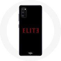 Maniacase Hoesje voor Oppo A16 Elite Seizoen 5 Rood Logo Zwarte Achtergrond