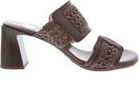 Hispanitas Dames Slippers Rhv264747-coo3 Marrakech Donkerbruin - Maat 39