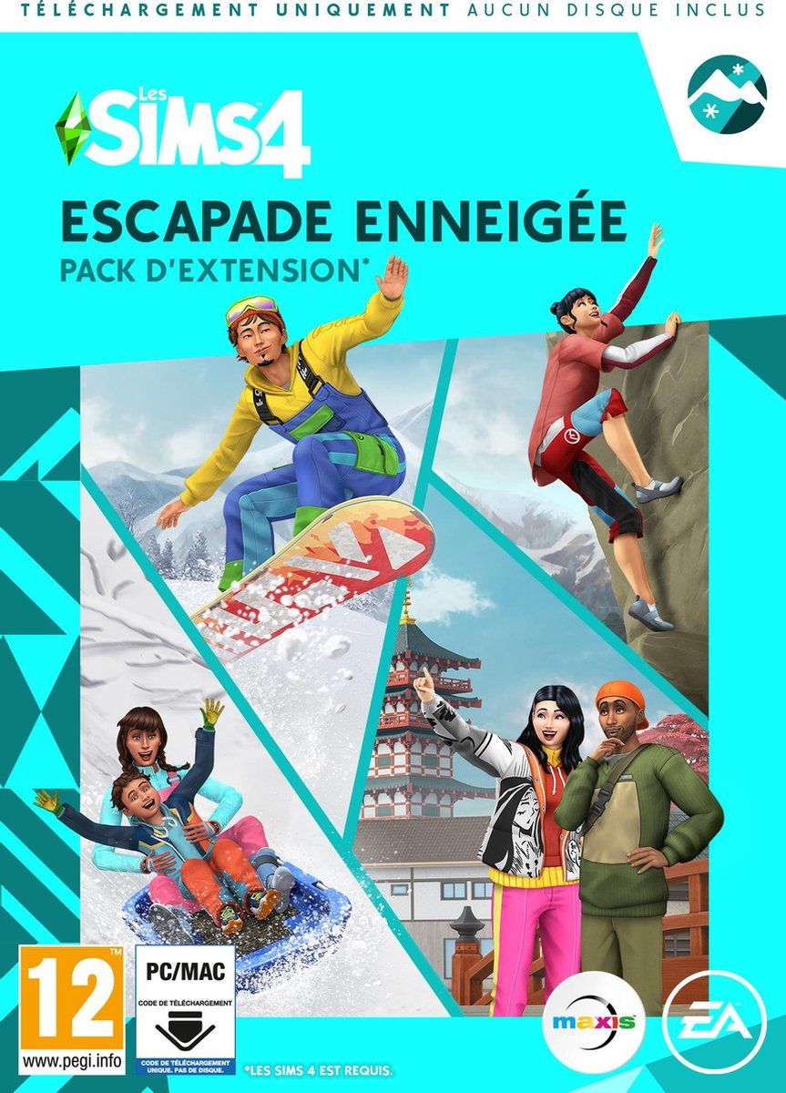 Electronic Arts The Sims 4: Sneeuwpret uitbreiding PC FR
