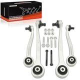 Frankberg Set van 4 ophangarmen compatibel met A4 8K2 B8 1,8L-3,2L 2007-2015 A4 Avant 8K5 B8 1,8L-4,2L 2007-2015 A5 8T3 1,8L-4,2L 2007-2017 A5 Cabriolet Lb 8F7 Q5 8RB vervanging # 8K0407505A