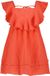 Vingino Pitia Meisjes Jurk - Hot coral