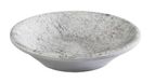 APS 84.825 ELEMENT ronde grijze melamine schaal, steen-look, Ø 8 x 2 cm, 0,01 l