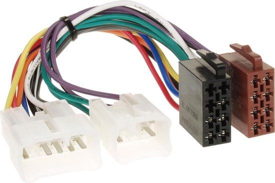 Radio Aansluitkabel - Div.modellen Toyota-Lexus-Daihatsu-Subaru-Peugeot- Lexus - ISO Norm