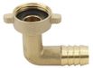 Boutt 2161360 C827A Tap Connector Vrouwelijke Elleboog Fitting Messing 20 x 27 Buis Diameter 15