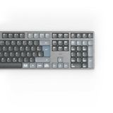 Hama WK-800 Toetsenbord Draadloos Bluetooth QWERTZ Duits Antraciet, Zwart, Blauw