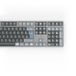Hama WK-800 Toetsenbord Draadloos Bluetooth QWERTZ Duits Antraciet, Zwart, Blauw