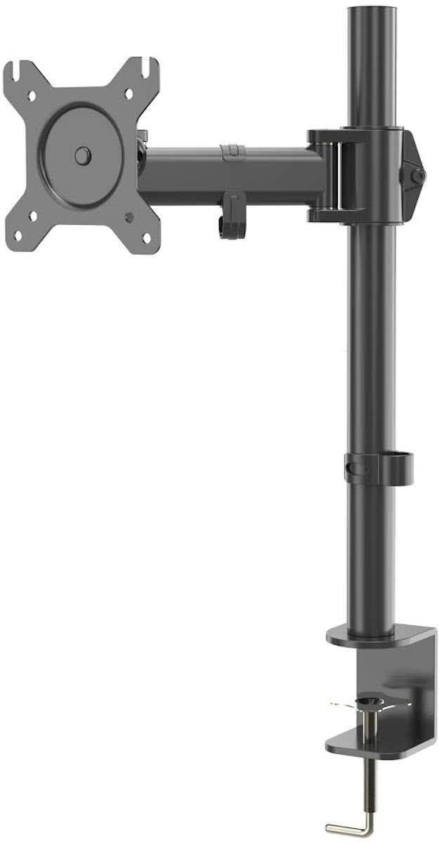 VIISAN - HF27DB Monitor bureaustandbevestiging standhouder beugel draaibare tilt voor beeldscherm 13 "tot 27" inch met VESA 75/100