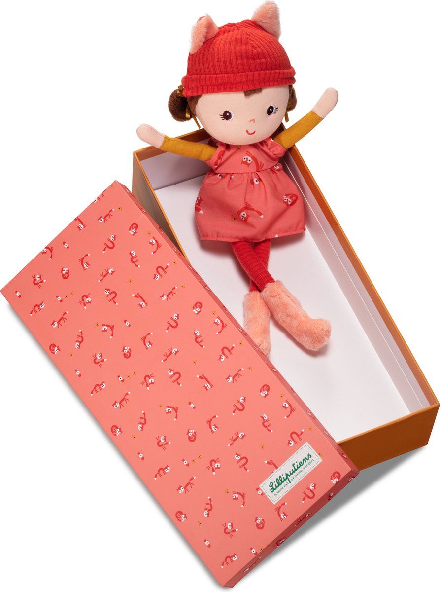 Lilliputiens Alice stoffen pop in geschenkdoos