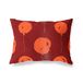 BonaMaison Oranje-Bordeaux Decoratieve Kussensloop, Kussenhoezen Bank, Decoratieve Kussenhoesjes, Kussensloop; Sofa, Slaapkamer, Kantoor, Auto 45x60 Cm - Ontworpen en vervaardigd in Turkije