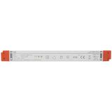 SeKi Led-geleider, 24 V, gelijkstroom, 60 W, 2,5 A, constante spanning, vlakke/slanke vorm; voeding, transformator, schakelende voeding; geen minimale belasting, geen geluid/flikkeren