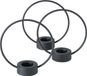 Boltze Home Bougeoir chauffe-plat Métal Noir H20cm