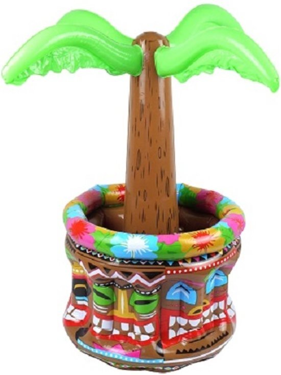 Henbrandt Opblaasbare Palm Boom Drank / Bier Koeler Beach Party Palmboom 66 cm Hoog