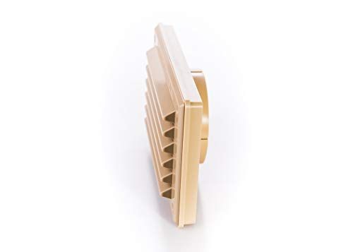 Rytons Building Products RD3LVTCBG Louvre Vent met Spigot - 5030138633073