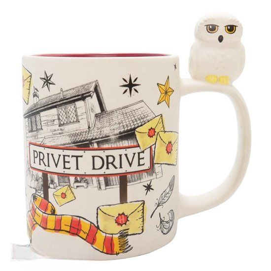 HARRY POTTER - 3D MUG Hedwig on the Handle