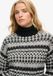 Superdry Roll Neck Crop Knit Dames Trui - Black - Maat L