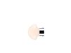 Globen Lighting Fungo 16 Plafonnier, IP44, Blanc/Chrome