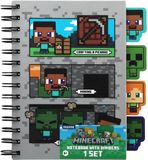 Paladone Minecraft A5 Notebook Stationery Set