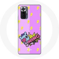 Maniacase Etui voor Xiaomi Redmi Note 10 Pro BTS Bangtan Sonyeondan BT21 MANG J-Hope