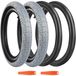Pneus pliables 20 x 2,4 pouces pour vélos de montagne et vélos pour enfants
