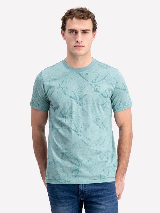 Gabbiano T-shirt Brenno 1565106 5888 Lagoon Green Mannen Maat - S