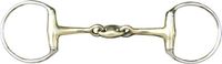 HKM Bustrens dubbel gebroken - argentaan - 16mm 12.5cm