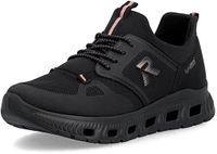 Rieker Dames Slippers Sneaker Vegan MemoSoft Elastisch M6078-00 Black