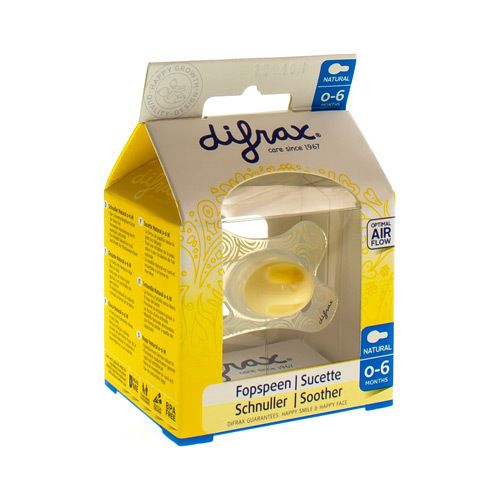 Difrax Fopspeen Mini Natural - 8711736001231