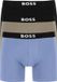 HUGO BOSS ONE boxer briefs (3-pack) - Hommes - Noir, Vert Olive, Bleu Moyen