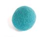 Wolvilt turquoise bal diameter 20 mm. 50u.
